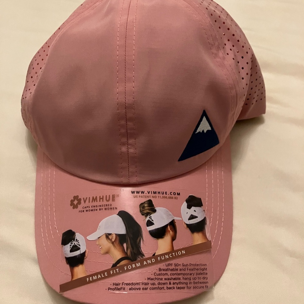 VIMHUE ponytail crisscross hat